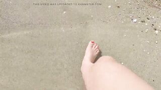 Nice Feet on the Beach