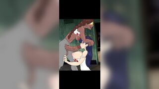 Cartoon hard fuck video