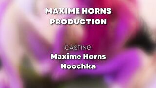 Dragon Dildo and Deep Fisting Extreme Pleasure with Noochka & Maxime Horns