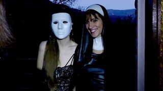 A Nun Tries to Double Fist Alice Maze