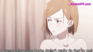 After Shopping Sex Time - Stepsister Play With Dick Between Tits - ( JJK Parody Hentai )