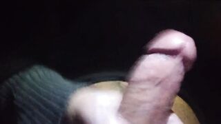 Close up dirty talk cuckold handjob