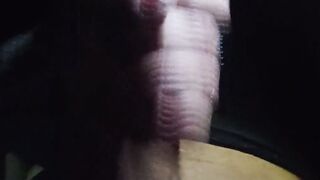 Close up dirty talk cuckold handjob