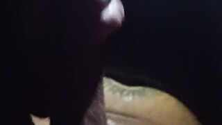 Close up dirty talk cuckold handjob